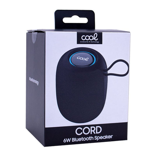 Enceinte Bluetooth universelle 6 W Cool Cord TWS Noir