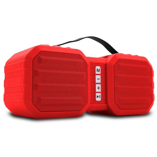 Coluna Bluetooth Universal Music COOL (8W) Soho Vermelho