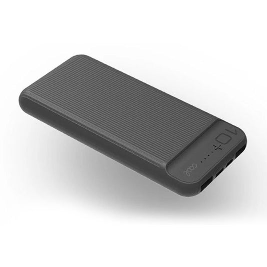 Banco de energia de bateria externa universal 10.000 mAh (2 x USB/2A) COOL Boston preto