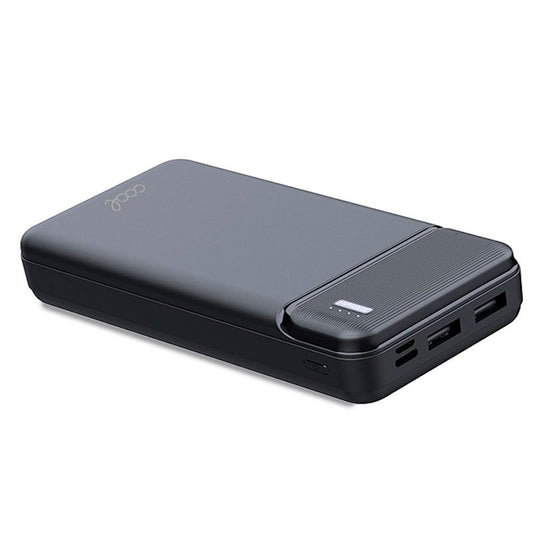 Banco de energia de bateria externa universal 20.000 mAh (2 x USB/2A) COOL preto