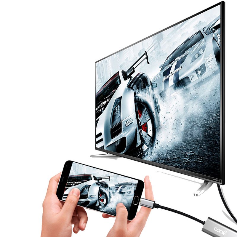Cabo adaptador COOL HDMI para Tipo C 3.1