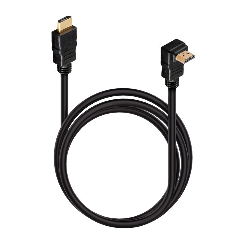 Cabo de áudio e vídeo universal HDMI para HDMI (1,5 metros) Angular Ultra 4K COOL