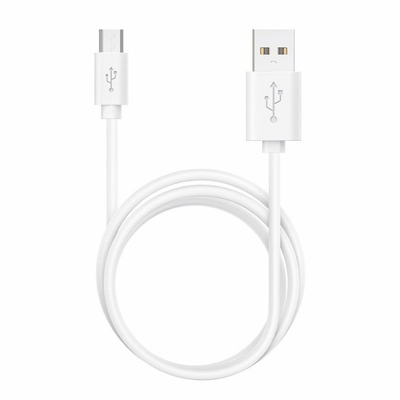 Cabo USB Universal Compatível COOL (Micro-USB) 1,2 metros Branco 2,4 A