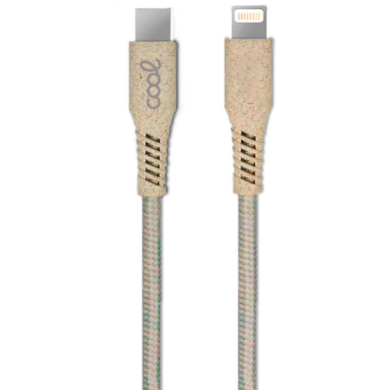 Cabo USB Tipo C para Lightning COOL ECO Universal para iPhone (1,5 metros)