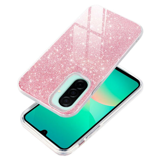 Carcasa COOL para Samsung A266 Galaxy A26 5G / A17 5G Glitter Rosa