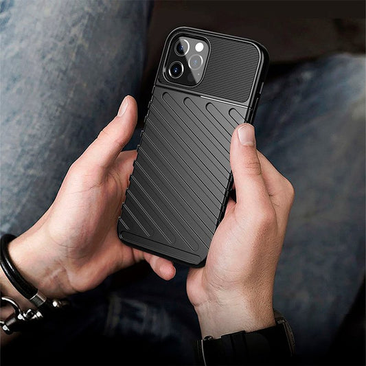 Carcasa COOL para Samsung A566 Galaxy A56 5G Thunder Negro