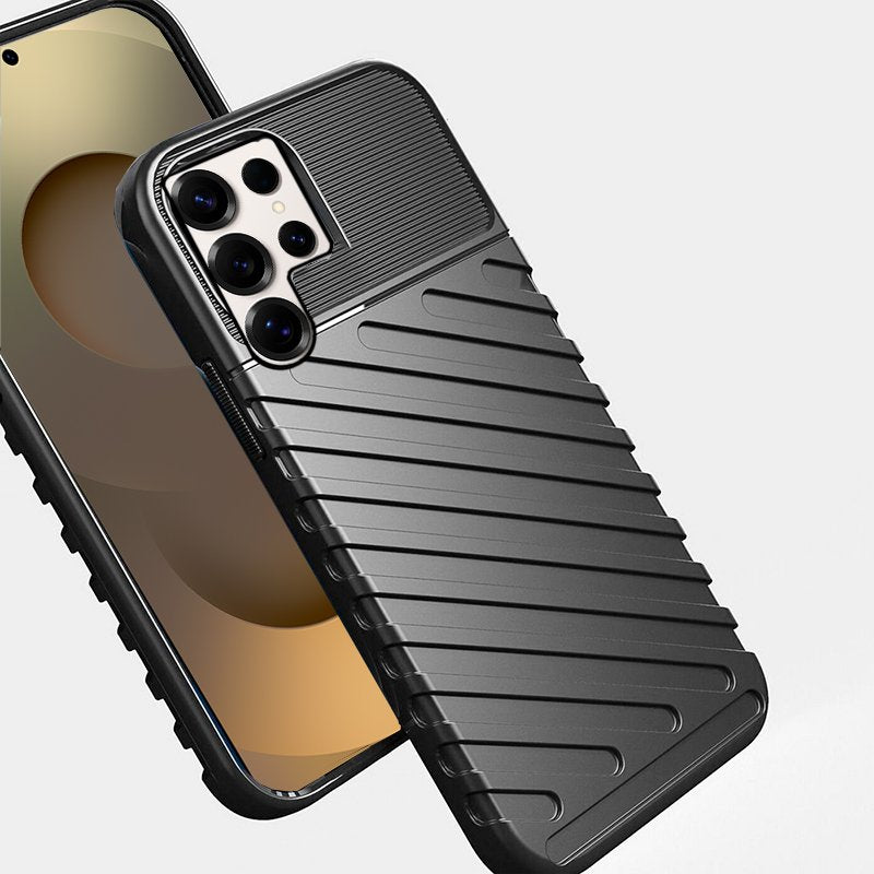 Carcasa COOL para Samsung S938 Galaxy S25 Ultra Thunder Negro