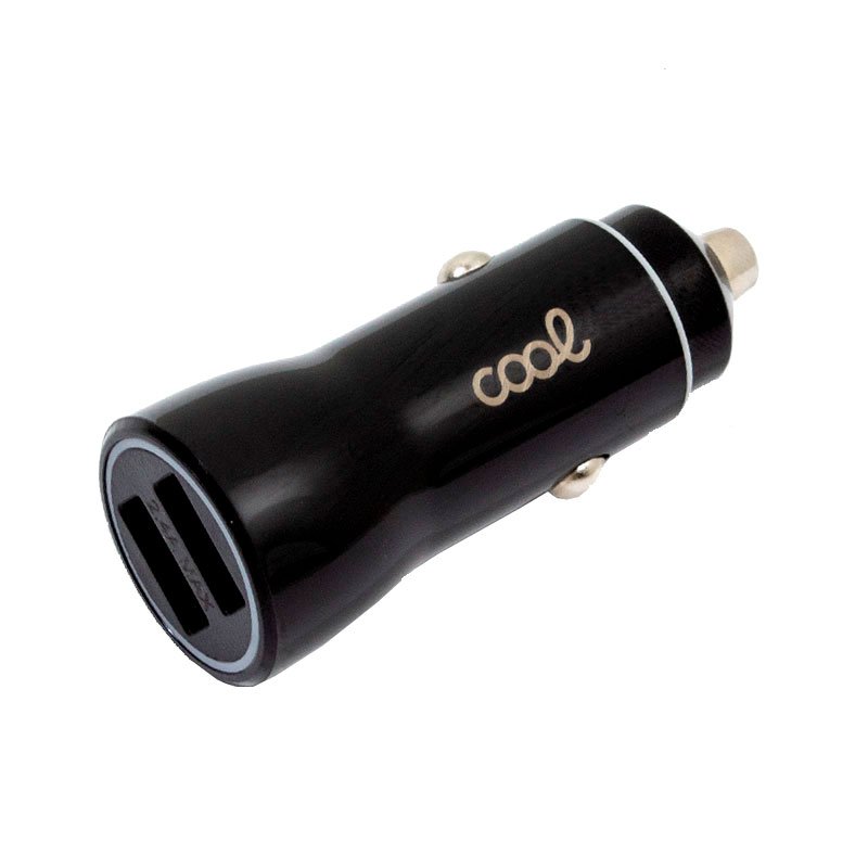 Cargador Coche iPhone / iPad Conexión Lightning (2 x USB) COOL