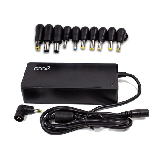 Carregador universal automático para portátil de 65 W + 11 conectores USB QC3.0