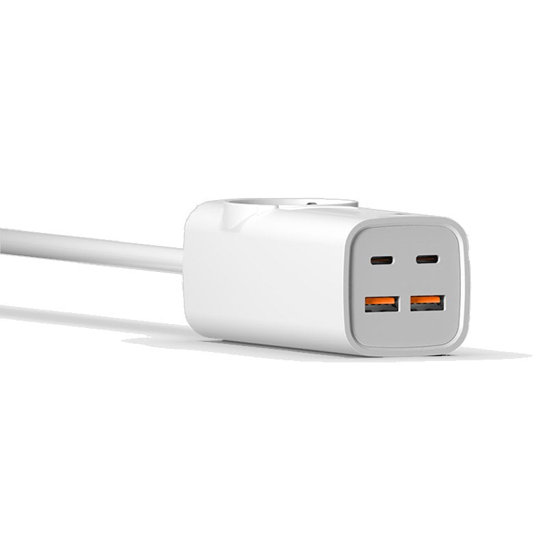 Carregador universal multiportas COOL 65 W (5 portas de alimentação) branco