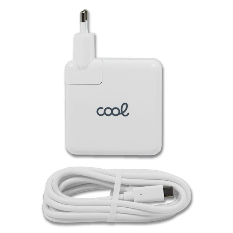 Carregador universal vermelho COOL para Apple MacBook 12 / Air 13 / Pro 13 / iPad 12.9 (67 W USB-C)