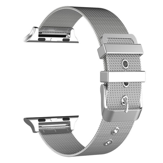 Pulseira Cool para Apple Watch Series 1 / 2 / 3 / 4 / 5 / 6 / 7 / 8 / 9 / SE (38 / 40 / 41 mm) Metal Prata