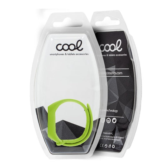 Cool Pulseira para Xiaomi Mi Band 5 / 6 / 7 / Amazfit Band 5 Verde Liso