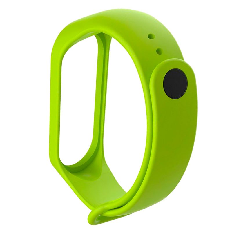 Cool Pulseira para Xiaomi Mi Band 5 / 6 / 7 / Amazfit Band 5 Verde Liso