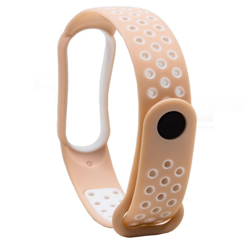Cool Pulseira para Xiaomi Mi Band 5 / 6 / 7 / Amazfit Band 5 Sport Rosa Pastel