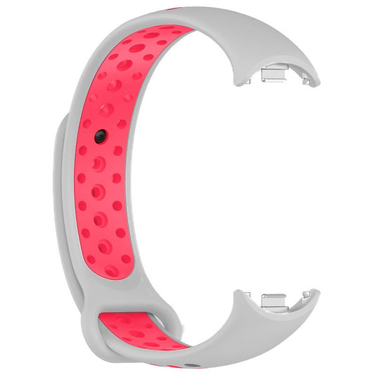Cool Pulseira para Xiaomi Smart Band 8 / Band 9 Sport Cinzento-Rosa