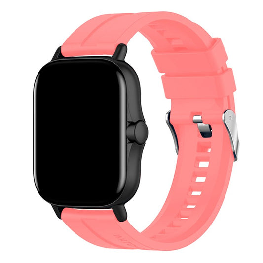Pulseira Universal 20mm Amazfit Bip / GTS / Bip Lite / Huawei / Samsung / COOL Rosa Borracha
