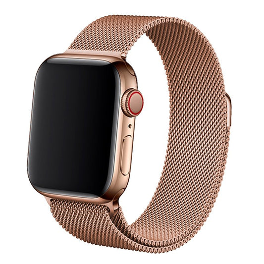 Pulseira Universal 20mm Amazfit Bip / GTS / Bip Lite / Huawei / Samsung / COOL Metal Rosa Dourado