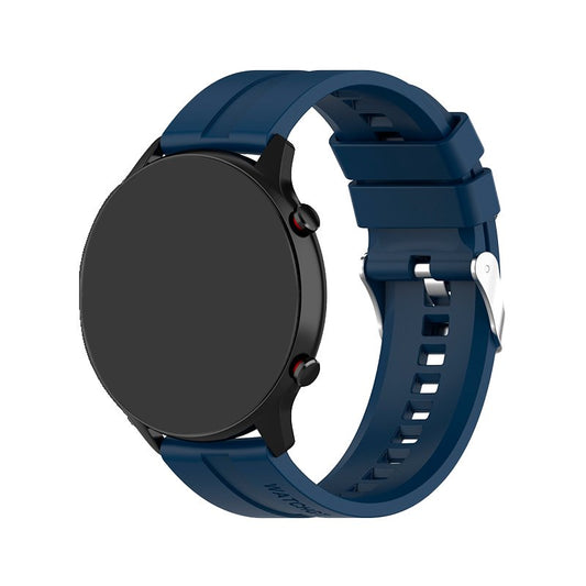 Pulseira Universal 22mm Amazfit GTR / Stratos / Huawei / Samsung / COOL Azul Borracha