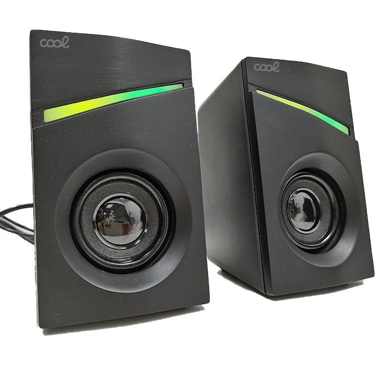 Equipamento Colunas USB para PC Gaming LED COOL 7W