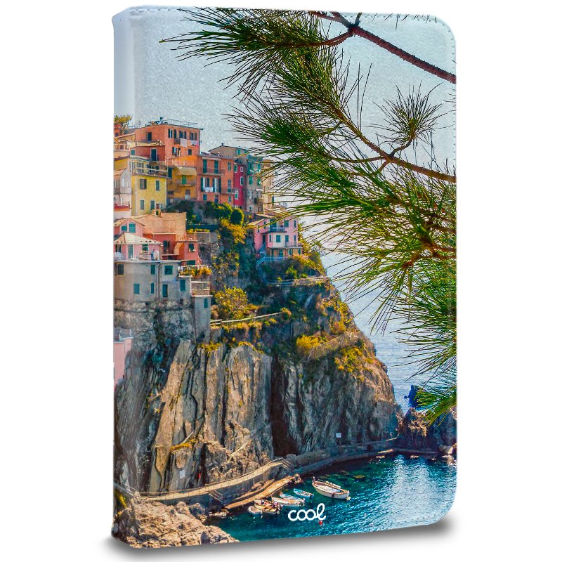 Capa universal para tablet COOL Ebook 9,7 - 11 polegadas Desenhos de Itália (quadrado)