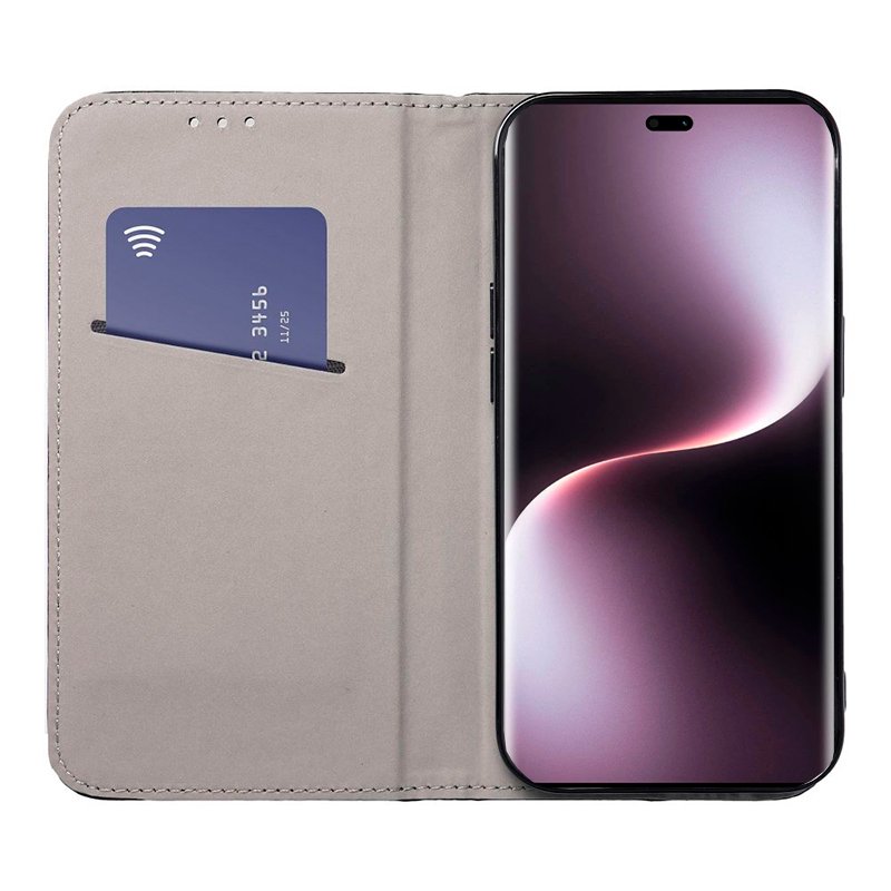 Funda COOL Flip Cover para Honor Magic 7 Lite Liso Negro