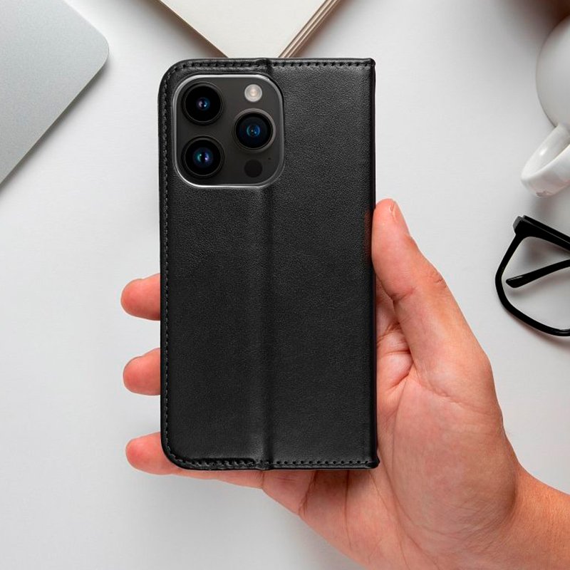 Funda COOL Flip Cover para Honor Magic 7 Lite Liso Negro