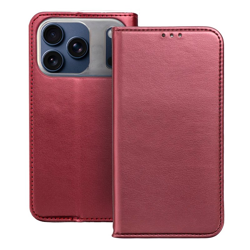 Funda COOL Flip Cover para iPhone 17 Pro Max Liso Burgundy