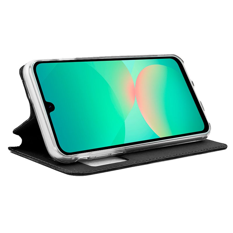 Funda COOL Flip Cover para Samsung A266 Galaxy A26 5G Liso Negro