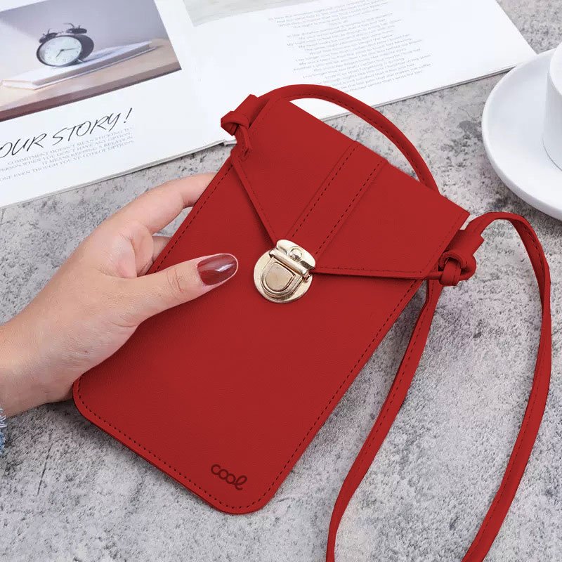 Funda Universal Bag Basic Hasta 6.7 pulg COOL Granate