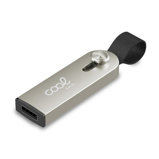 Pen Drive USB x64 GB 2.0 COOL Optimus Prata