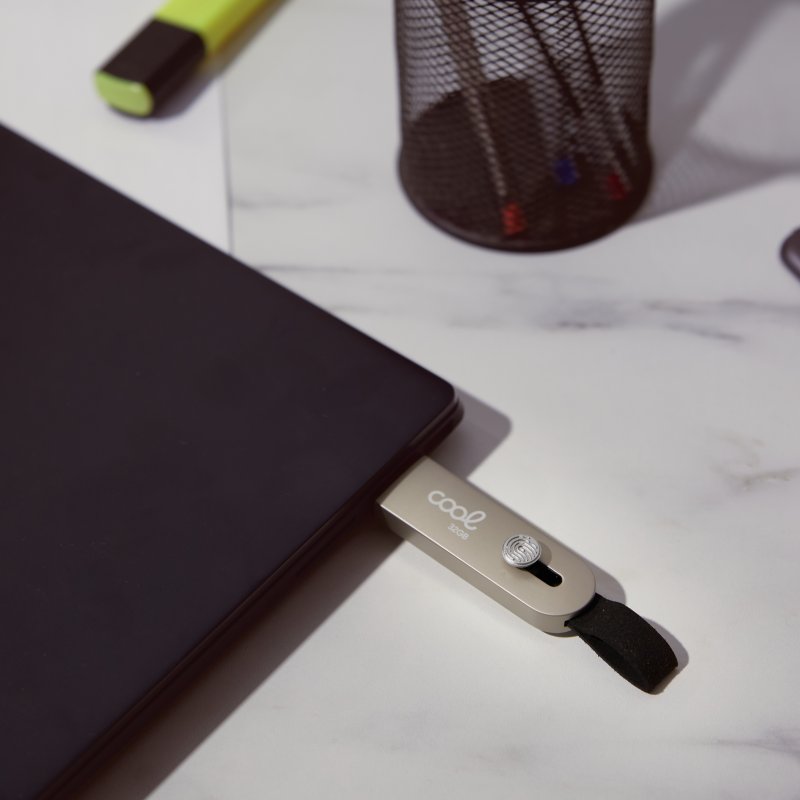 Pen Drive x USB 128 GB 2.0 COOL Optimus Prata