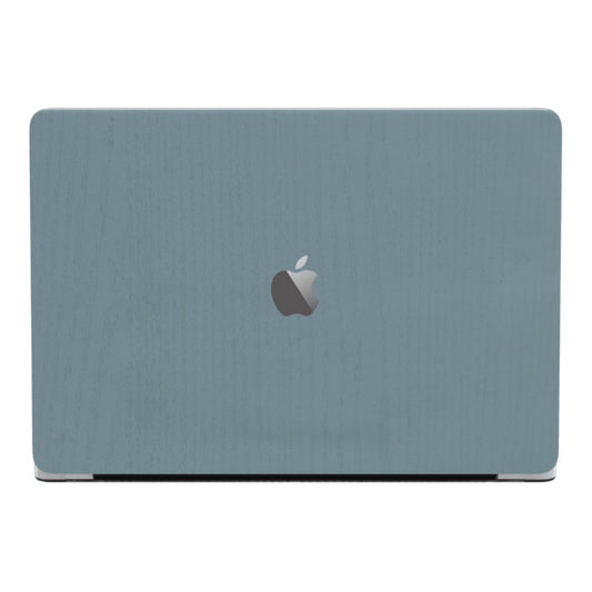 Protetor de vinil colorido para portátil Devia de 15 polegadas, madeira turquesa