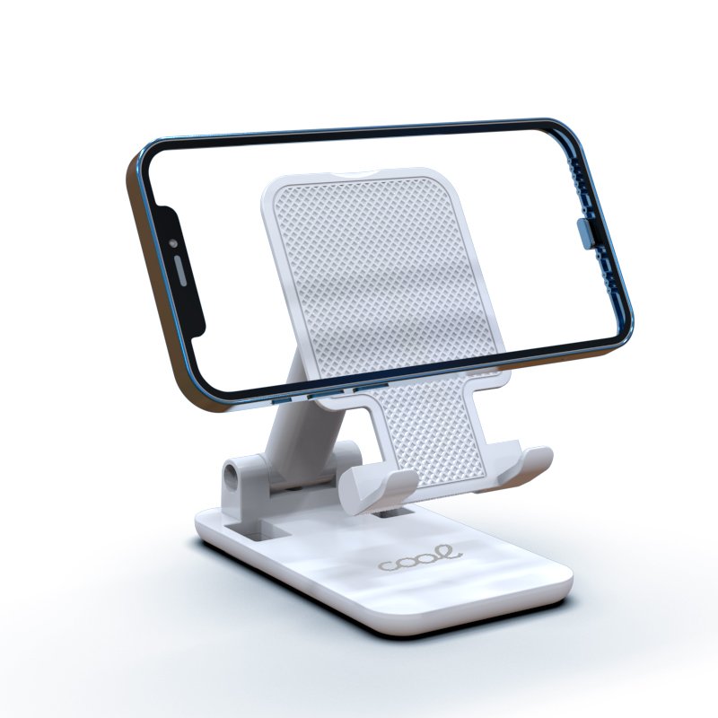Suporte de mesa universal para smartphone COOL branco