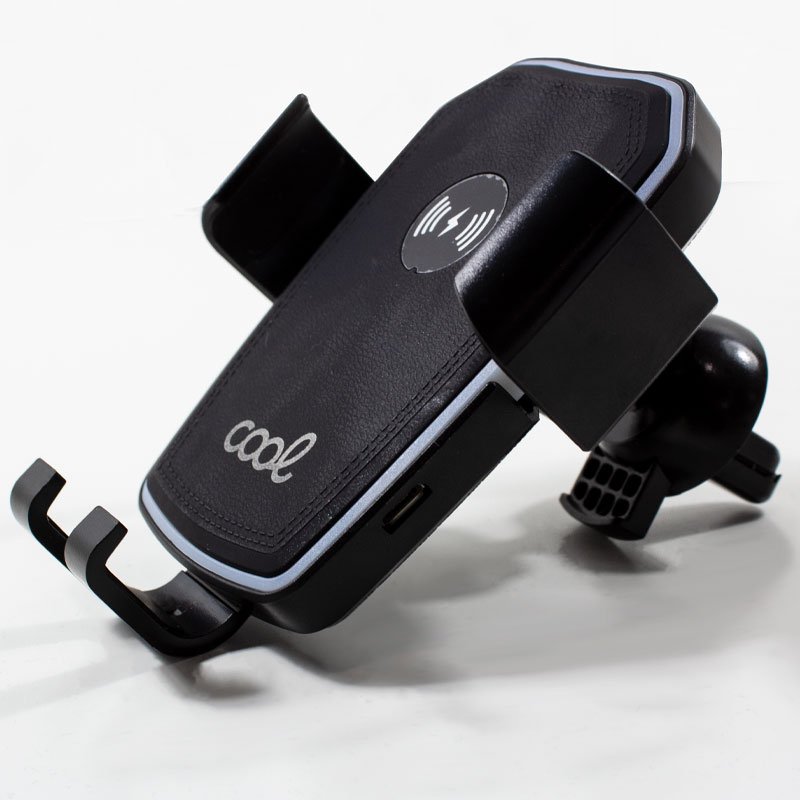 Suporte universal para automóvel com carregamento sem fios Qi COOL