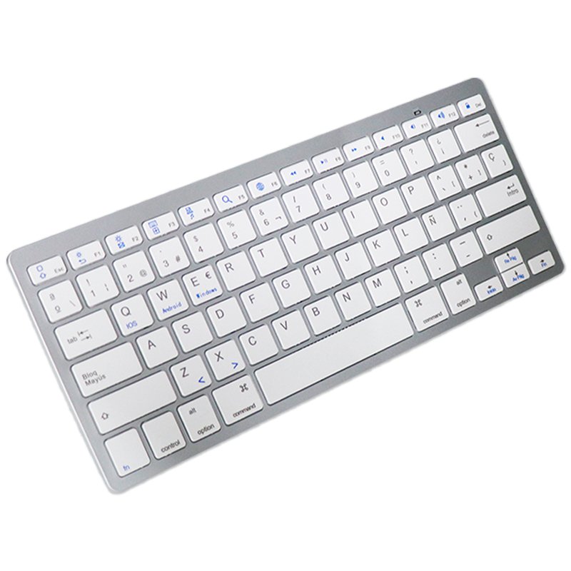 Teclado Bluetooth Slim COOL Branco (Espanhol)