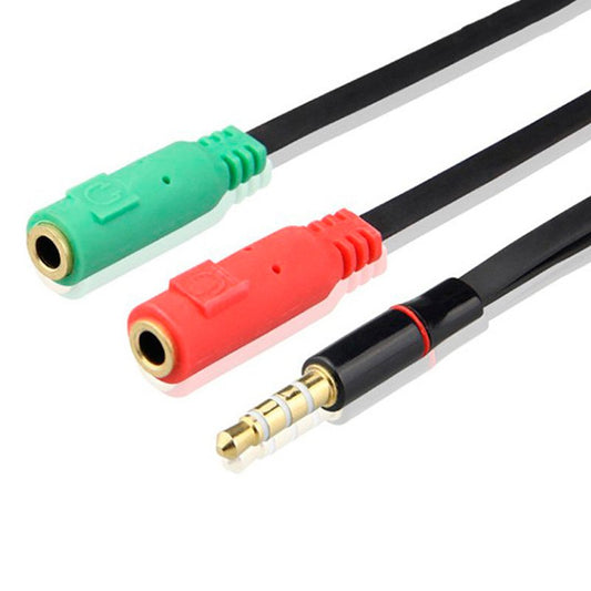 Adaptador de entrada dupla para conector auxiliar de 3,5 mm COOL Universal