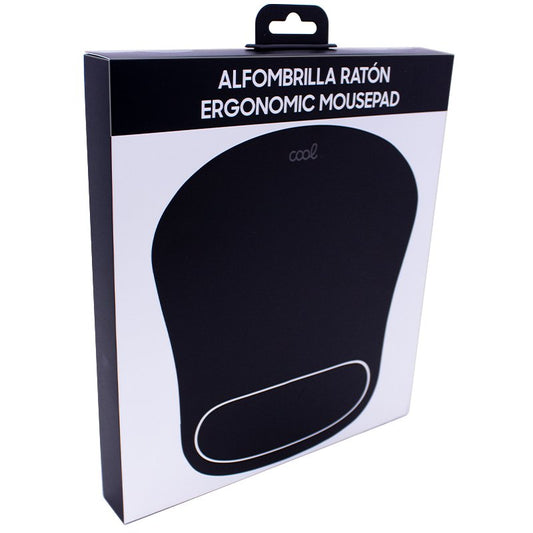 Tapete de rato ergonómico COOL Mouse Pad preto