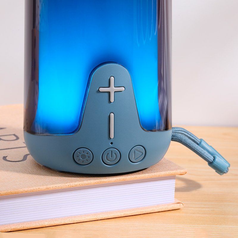 Coluna Bluetooth Universal Music 5W COOL Blast Cinza