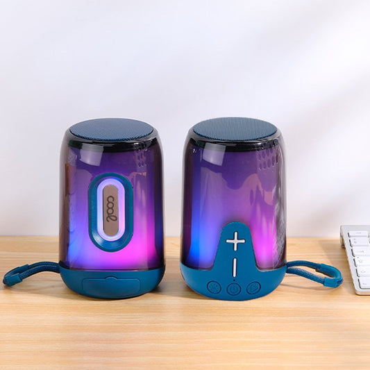 Coluna Bluetooth Universal Music 5W COOL Blast Marine