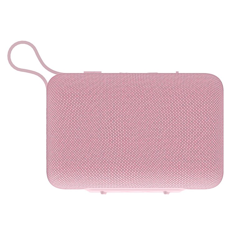 Coluna Bluetooth Universal Music 5W COOL Rosa Doce