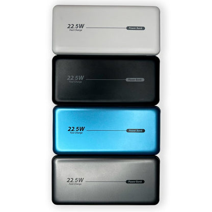 Batería Externa Universal Power Bank 10.000 mAh PD 22.5W (2 cables) Blanco