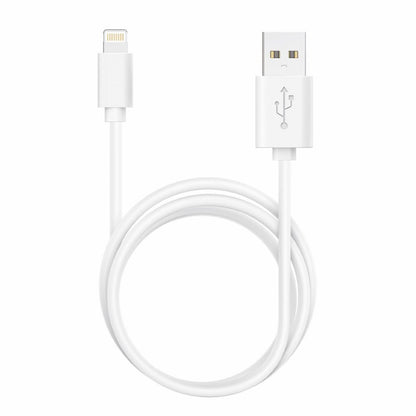 Cabo USB COOL Lightning compatível para iPhone/iPad (1,2 metros) Branco