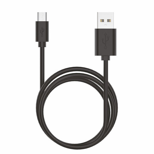 Cabo USB universal compatível COOL (micro-USB) 1,2 metros preto 2,4 amperes