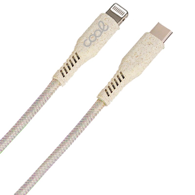Cabo USB Tipo C para Lightning COOL ECO Universal para iPhone (1,5 metros)