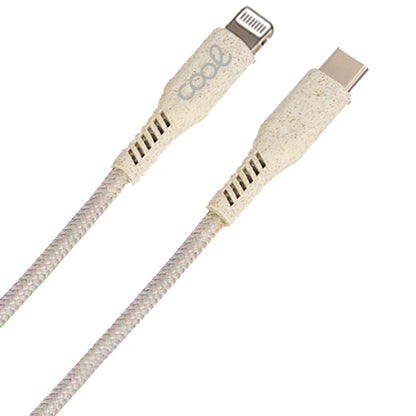 Cabo USB Tipo C para Lightning COOL ECO Universal para iPhone (1,5 metros)