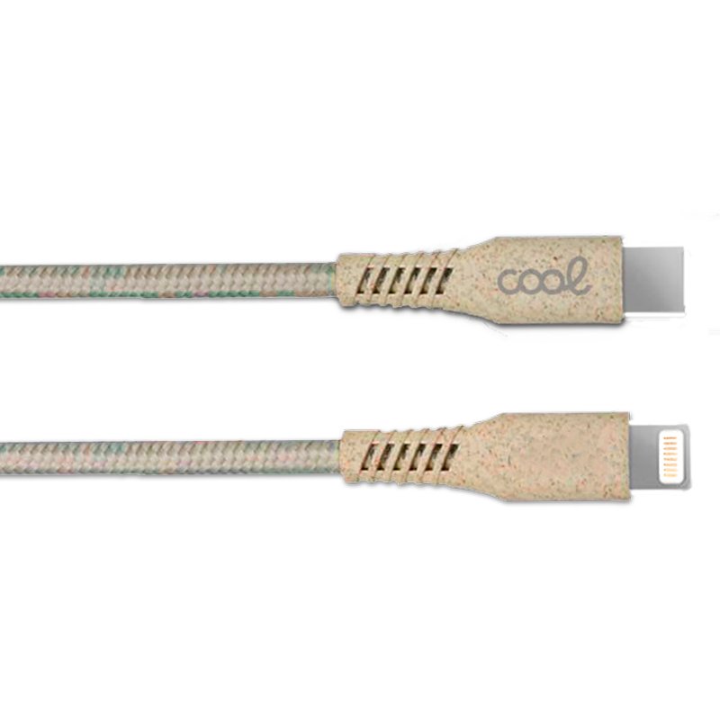 Cabo USB Tipo C para Lightning COOL ECO Universal para iPhone (1,5 metros)
