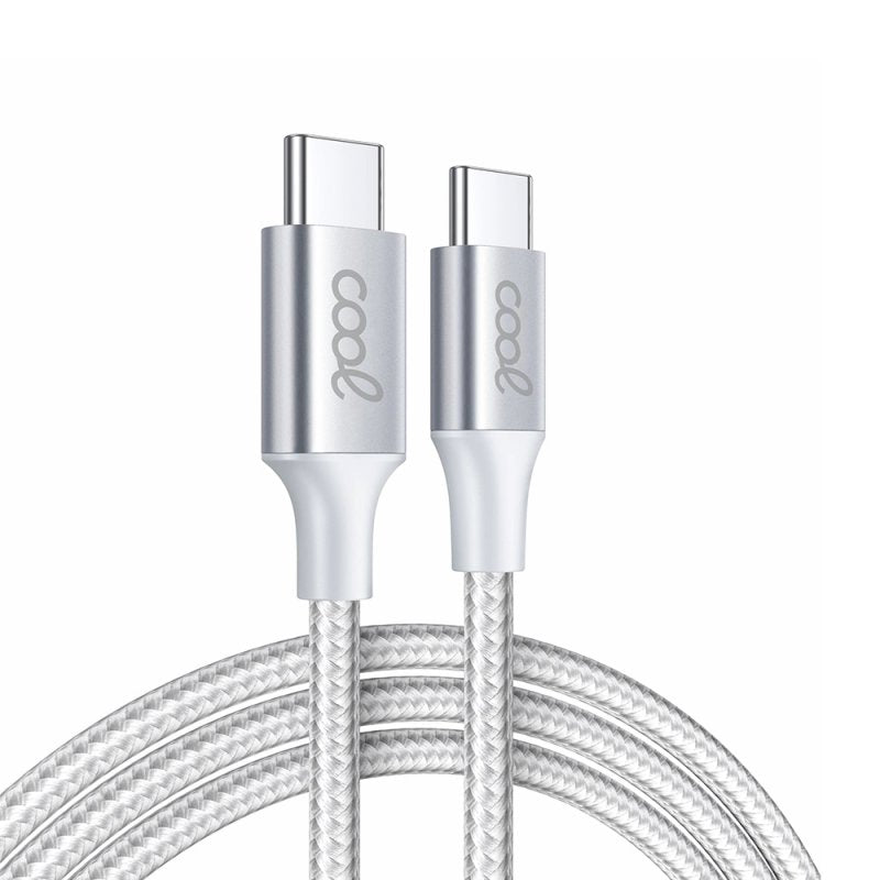 Cabo USB universal tipo C para tipo C de nylon COOL (1,2 metros)