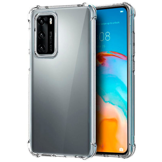 Carcasa COOL para Huawei P40 AntiShock Transparente