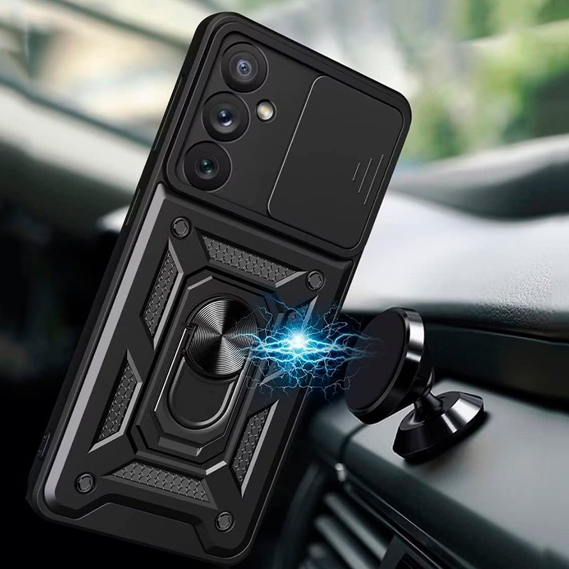 Carcasa COOL para iPhone 17 Hard Ring Negro